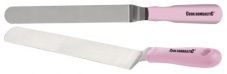 Nerezová cukrárska špachtľa s ohybom – 40 cm