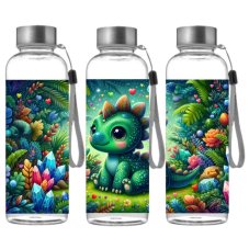 Športová Tritanová fľaša - Rozkošný dráčik v čarovnej džungli (500 ml)