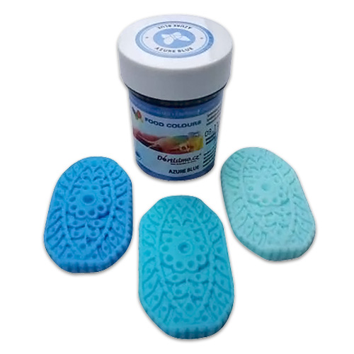 Barwnik spożywczy w żelu Food Colours - Lazurowy błękit (35 g)