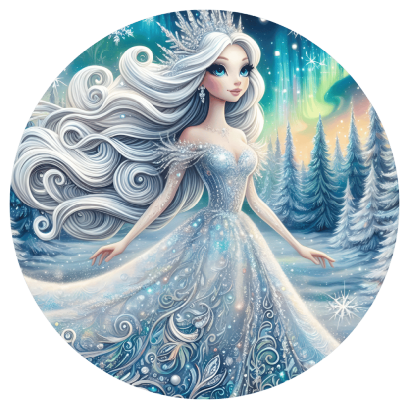 Jedlý tisk – Ledová princezna