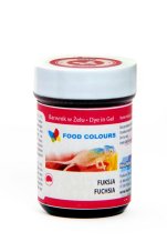 Barwnik spożywczy w żelu Food Colours - Fuksja (35 g)