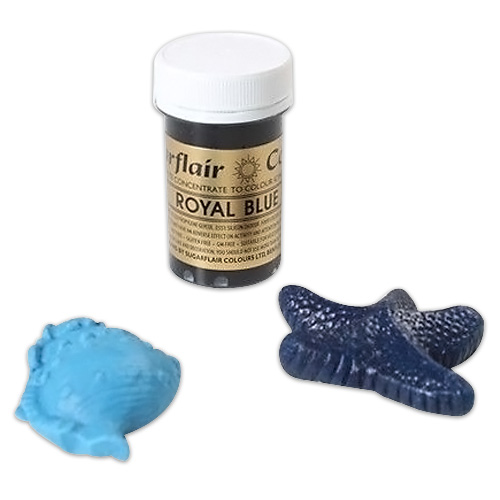 Gélová farba Sugarflair - Royal Blue (25 g)