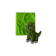 Silikónová formička dinosaurus - 75x63 mm