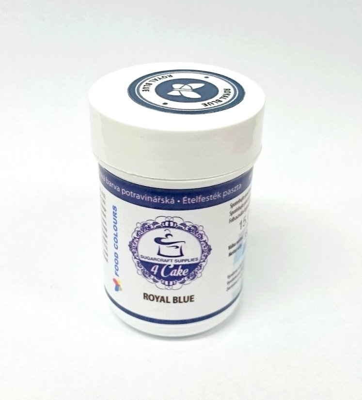 Food Colours Gel Paint Royal Blue