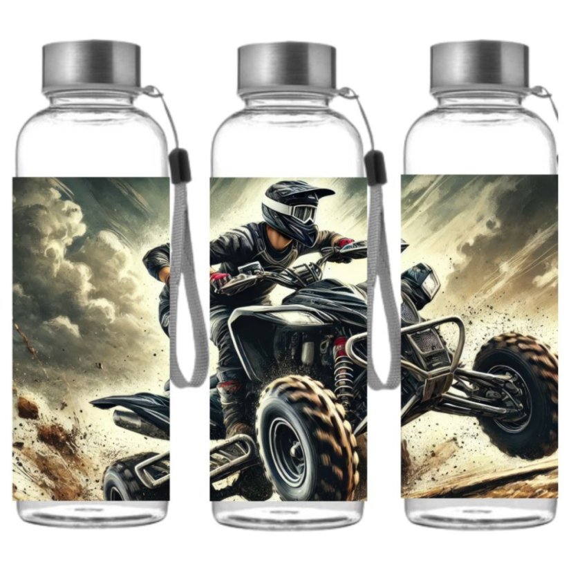 Butelka sportowa z Tritanu - Adrenalina Quad (500 ml)