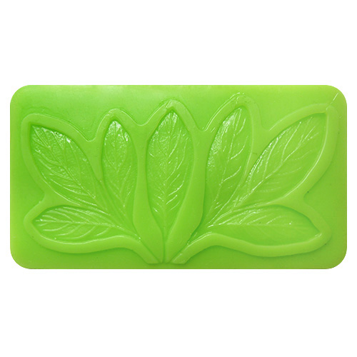 Forma silikonowa – Listki III (zestaw 3 wzorów)