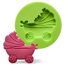 Silikonowa forma wózek dziecięcy