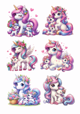 Wydruk jadalny - Magiczne jednorożce