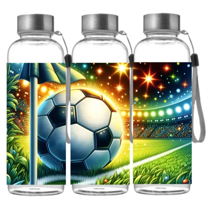 Butelka sportowa z Tritanu - Piłka nożna (500 ml)