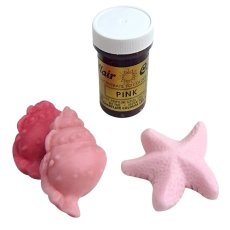 Gelová barva Sugarflair - Pink (25 g)