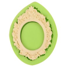 Silikonowa forma owalna ramka