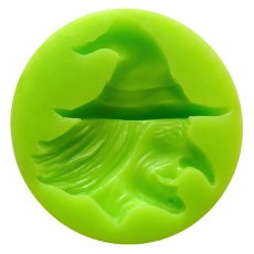 Silikonowa forma wiedźma głowa