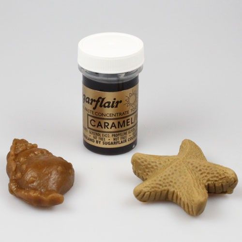 gelova barva sugarflair 25 g caramel ivory gelova barva sugarflair 25 g caramel ivory