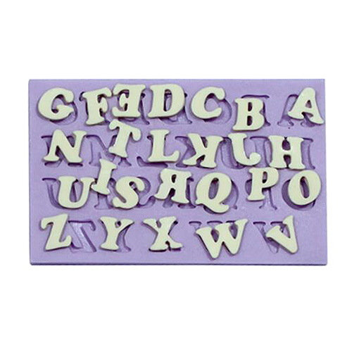 Forma silikonowa Alfabet duże litery