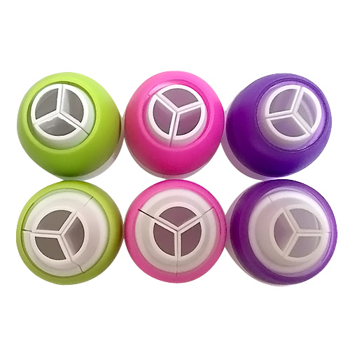 Końcówka do kremu  trójkolorowego