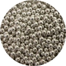 cukrove perly stribrne male 50 g