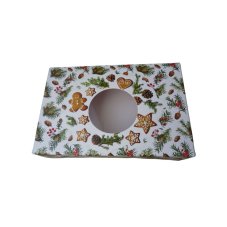 Pudełko papierowe na ciastka i słodycze (22x15x5 cm)