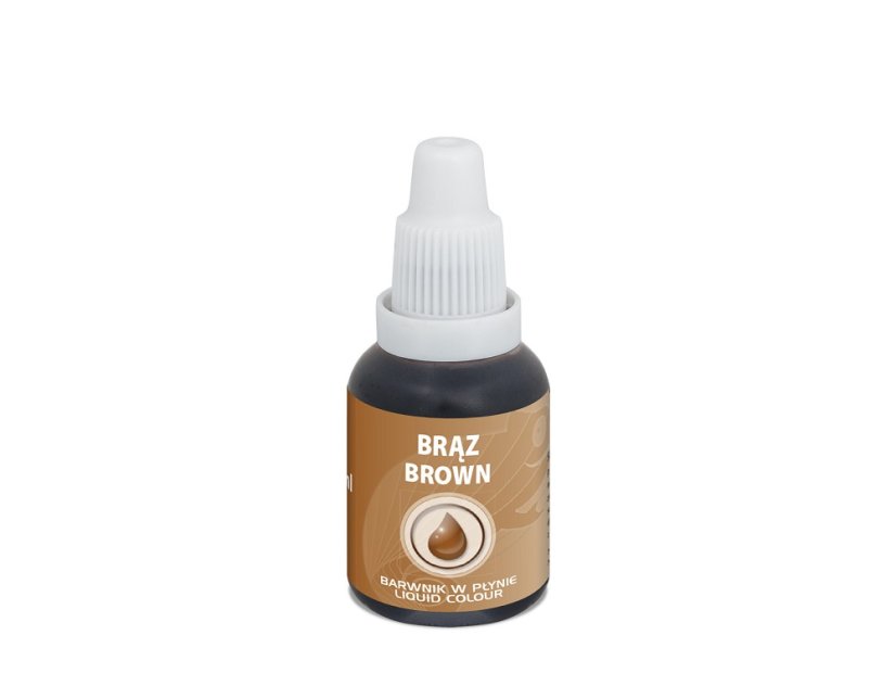 airbrush barva tekuta food colours brown 20 ml hneda1 airbrush barva tekuta food colours brown 20 ml hneda1