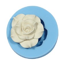 Silikónová formička - kvet ruže (Ø 35 mm)