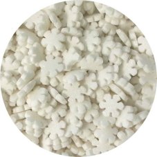 Posypka cukrowa białe płatki śniegu – 50 g