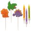 345407 MIX VELAS CUMPLEAÑOS DINOSAURIOS 2D PALILLO 1