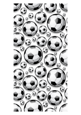 Jedlý tisk – Fotbalový mix: Černobílá dynamika