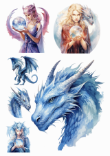 Jedlá tlač – Ľadoví draci a strážkyne kúziel