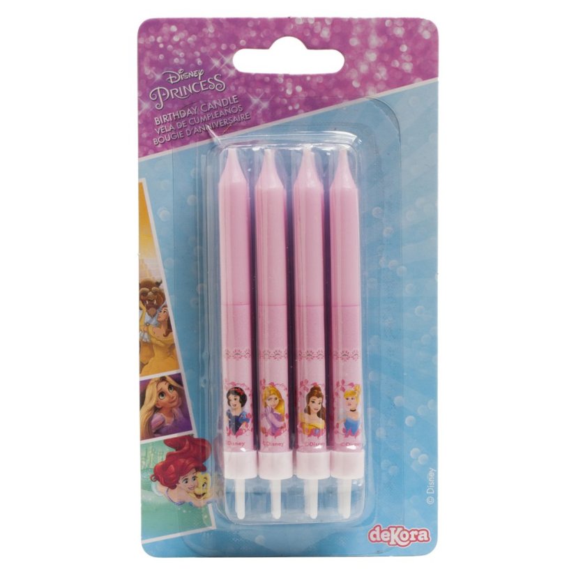 346175 DISPLAY 12 BLISTER 8 VELAS PALILLO PRINCESAS 9CM 3