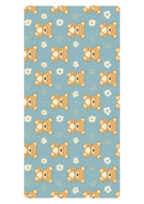 Jedlý tisk – Medvídci na bříšku: Modré nebe