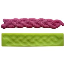 Silikónová formička – Pletený vrkoč