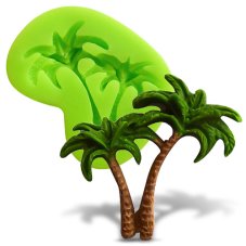 Silikónová formička – Palmy