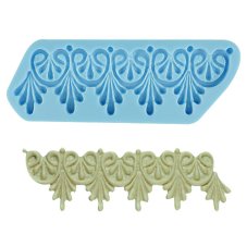 Silikónová formička - ozdobná čipka (170x65 mm)