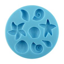 Silikonová formička - mořské plody (10,3 cm)