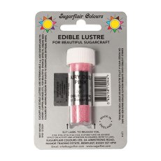 jedla prachova perletova barva sugarflair 2 g fairy dust pink