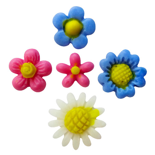 Forma silikonowa mix kwiatów