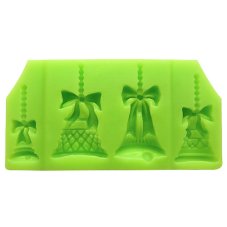 Silikónová formička na marcipán – Vianočné zvončeky