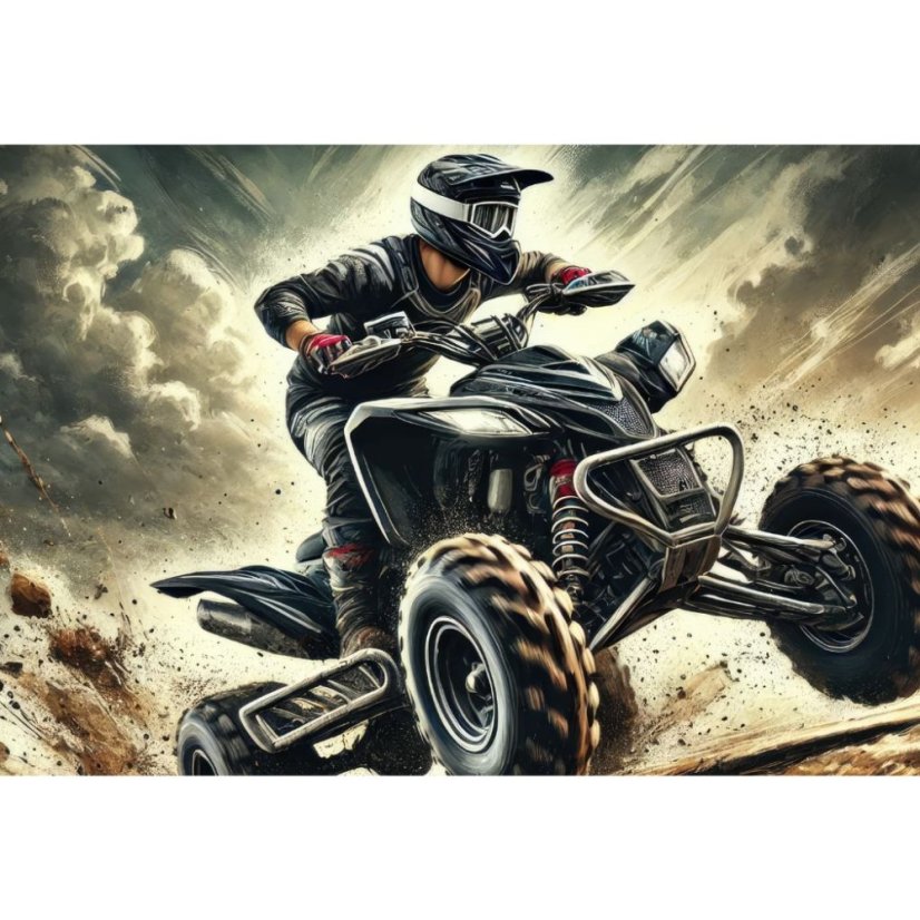 Butelka sportowa z Tritanu - Adrenalina Quad (500 ml)