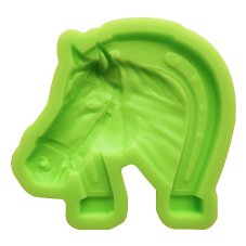 Silikónová formička – Podkova s koňskou hlavou