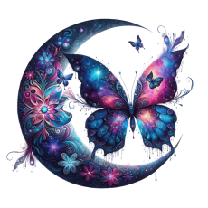 Jedlý tisk – Vesmírný měsíc a mlhovinoví motýli