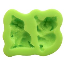 Silikónová formička – Mačky (set 2 ks)