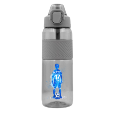 Duża sportowa butelka tritanowa Piłkarz z imieniem i numerem 850ml