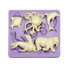 Silikonová formička Mořská zvířátka