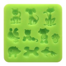 Forma silikonowa Zwierzątka