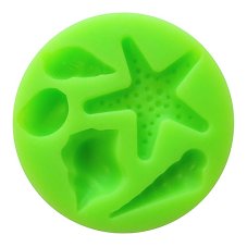 Silikónová formička – Morské mušle a hviezdica III