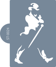 Cukrářská šablona (Stencil) Gentleman