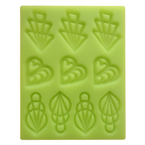 Forma silikonowa – Filigrany czekoladowe III