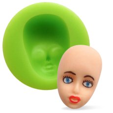 Forma silikonowa głowa twarz kobiety