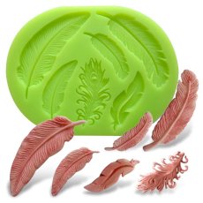 Forma silikonowa Pióra