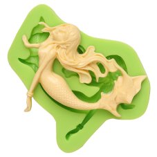 7ES 0703 Mermaid Silicone Molds Fondant Mould for cake decorating