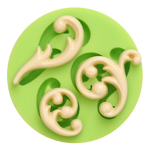 Forma silikonowa trzy ornamenty